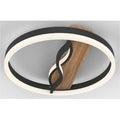 Wood LED-Deckenleuchte 36 W, 4000 K, 1200 lm, 400 × 400 × 60 mm