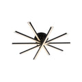 Decken-LED-Leuchte Schwarz 50 W 4000 lm 3000 K