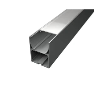 LEDPROFILES Függesztett alumínium LED lámpa profil LP411 opál fedővel