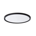 AZPO LED ceiling light, round, black, 18.5 W, 1800 lm, 4000 K, natural white, IP54, 290 mm – KANLUX 31503