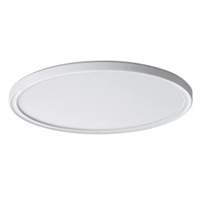 KANLUX AZPO LED-Deckenleuchte, rund, weiß, 22 W, 2700 lm, CCT, IP54, 420 mm – Miledo 31516