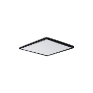 KANLUX AZPO LED-Deckenleuchte quadratisch schwarz 12,3 W 1150 lm CCT IP54 225 × 225 mm – Miledo 31531