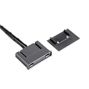 Kétajtos Dupla-érzékelős Kapcsoló LED Bútorvilágításhoz 12-24VDC 60/100W Antracit - HUGOSENSE 36403