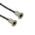 Kétajtós Két-érzékelős Központi Kapcsoló LED Bútorvilágításhoz 12-24VDC 3-PIN Bronz - HUGOSENSE 36408