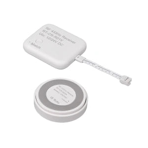 Rádiós Kapcsoló és Dimmer szett LED Bútorvilágításhoz 12-24VDC Fehér 3-PIN - HUGOSENSE 36601