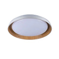 NIFU LED mennyezeti lámpa kerek fehér-barna 17.8W 1450lm 4000K Természetes fehér 430mm - KANLUX 37317
