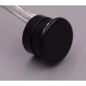 Bútorlapba süllyeszthető fekete kerek dimmer közelség érzékelős 3A 12V