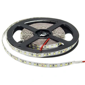 LED-Streifen mit 2835-Chips, 120 LEDs/m, 24 V, 9,6 W, 4500 K, 1200 lm, IP20, für Innenräume, Neutralweiß