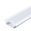 ALUMINIUMPROFIL FÜR LED-STRIP, WEISSES GEHÄUSE/WEISSE ABDECKUNG, L = 2 m