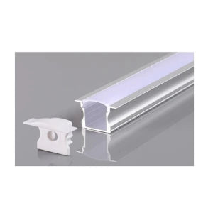 ALUMINIUMPROFIL FÜR LED-STRIP, GRAUER KORPUS, L=2 m, 17,2 × 14,3 × 12,6 mm