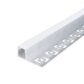 GRAY ALUMINUM PROFILE FOR LED STRIP, L=2 m