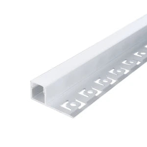 GRAY ALUMINUM PROFILE FOR LED STRIP, L=2 m