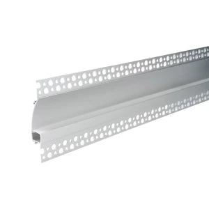 ALUMINIUM PROFILE FOR LED STRIP SILVER BODY/WHITE COVER L=2m 98x19mm