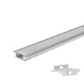 ALUMINIUMPROFIL FÜR LED-STRIP, GRAU, 6 mm, L=1 m – EINBAU
