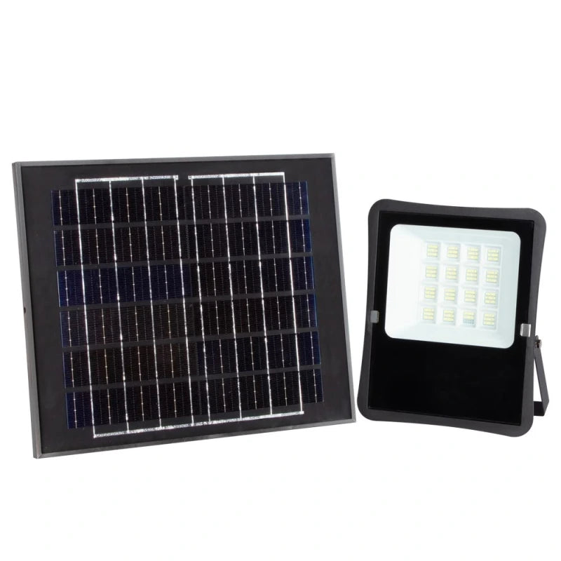 Napelemes Nagyfényáramú LED Reflektor 1200Lm 6000K 3.2V/11Ah