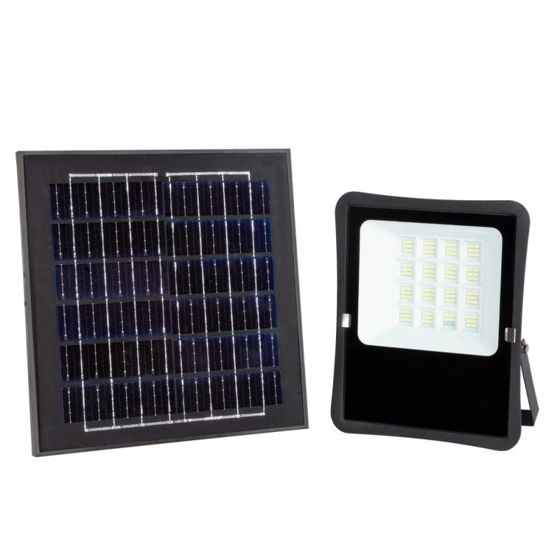 Napelemes Nagyfényáramú LED Reflektor 1600Lm 6000K 3.2V/17.5Ah