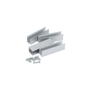 LED FLEX-NEON ALUMINIUM CHANNEL WITH 2 SCREWS, 5CM SINGLE COLOUR