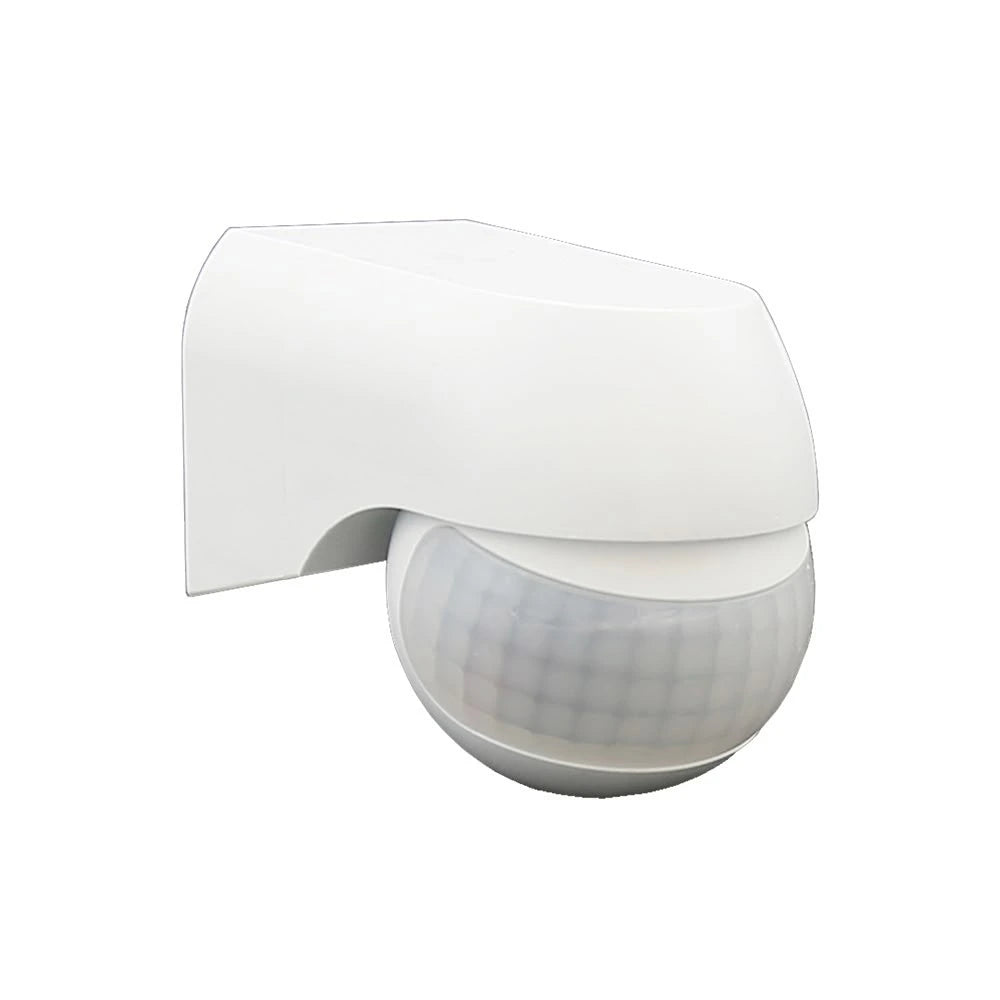 Optonica PIR mozgásérzékelő, 180°, 12 m, IP54, fehér