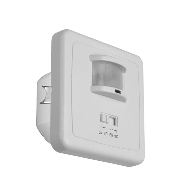 Kanlux Marid hang- és mozgásérzékelő, 150°, 12 m, IP20, fehér