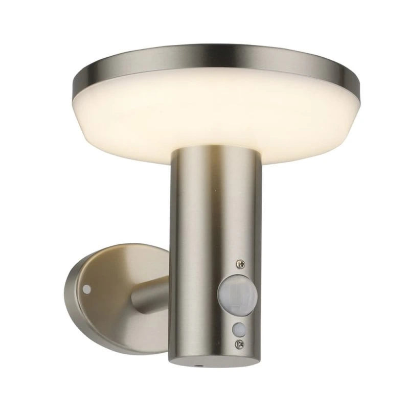 Solar-LED-Wandleuchte mit Bewegungsmelder 4,4 W 3000 K 600 lm/60 lm IP44 – Optonica