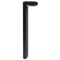 Solar-LED-Gartenleuchte 6000 K Kaltweiß 90 cm 6 W/600 lm IP44 Schwarz – Optonica