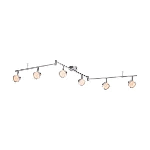 CAMEO LED Chrome Spot Ceiling Light 6 x 5 W, 3200 K Warm White
