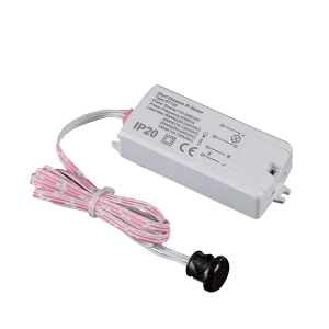 Bútorlapba süllyeszthető fekete kerek dimmer közelség érzékelős 5A 220V