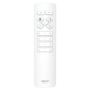 Miboxer LED RF távirányító CCT és egyszínű szalagokhoz tartóval - Fehér