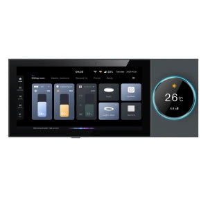 HUGOLED Tuya Smart Knob Okosotthon Központi Panel S3 1440p LCD érintőkijelző, Zigbee, WiFi, LAN, BLE, RS485