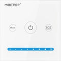 Miboxer wired wall control panel for dimming single-color LED strips