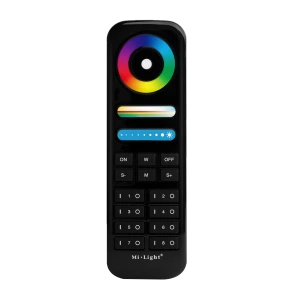 Mi-Light RGB-CCT 8-Kanal-Touch-Fernbedienung in Schwarz