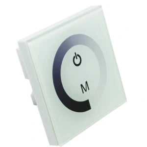 Dimmer , Fali , Érintős , 12V (8A/144W) fehér