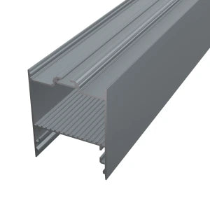 Pendelleuchte LED-Profil für direkte und indirekte Beleuchtung, anthrazit eloxiertes Aluminium, 49 × 60 mm SP1NBR – HUGOLED