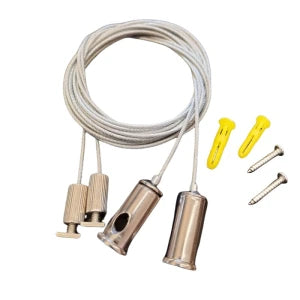 Abhängeset (1 Paar) für LEDPROFILES LP411 Pendelleuchtenprofil
