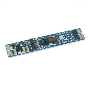 Extra schmaler berührungsloser LED-Dimmer zum Einbau in ein LED-Profil, 12 V / 96 W, 24 V DC / 192 W, 8 A