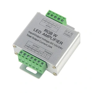 Jelerősítő , RGBW szalagokhoz , 288 Watt , 4x6 Amper