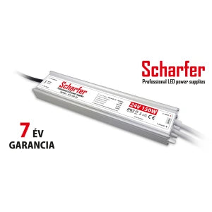 Scharfer SCH-150-24 LED-tápegység, 150 W, 24 V, IP67
