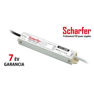 Scharfer SCH-20-12 LED-tápegység, 20 W, 12 V, IP67