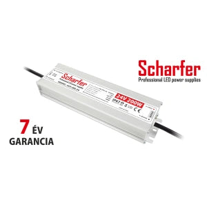 Scharfer SCH-200-24 LED-tápegység, 200 W, 24 V, IP67