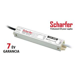 Scharfer SCH-30-12 LED-tápegység, 30 W, 12 V, IP67