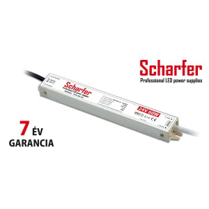 Scharfer SCH-60-24 LED-tápegység, 60 W, 24 V, IP67