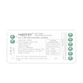 Miboxer SPI és DMX multifunkciós 5in1 futófény LED szalag vezérlő RF 5-24VDC 10A