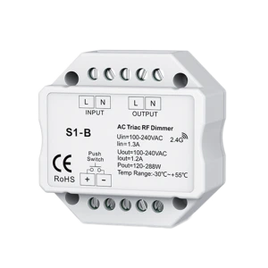 Elmark AC TRIAC RF dimmer vezérlőegység, 1 A