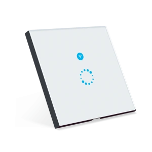 Elmark egy csatornás SMART WIFI üveg érintőpanel, 400 W