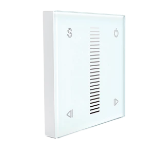 Elmark egy csatornás RF LED vezérlő panel, beépített tölthető akkumulátorral, egyszínű