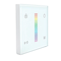 Elmark négy csatornás RF LED vezérlő panel, beépített tölthető akkumulátorral, RGB, egyszínű