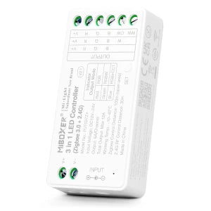 Miboxer FUT037Z+ 3in1 (RGB/RGBW/RGB-CCT) univerzális LED szalag vezérlő 12-24V 12A RF Zigbee 3.0