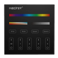 Mi-Light RGB-CCT LED 4 csatornás fali távirányító Fekete