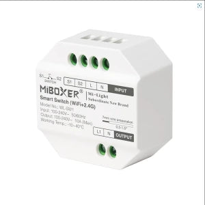 MIBOXER (Mi-Light) TUYA SMART Switch (Push + Wi-Fi + 2.4G) 2300 W 10 A 230 VAC