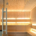 Sauna-COB-LED-Streifen 105 °C 24 V DC 2700 K (Warmweiß) 10 W 840 lm/m IP67 (5 Meter)